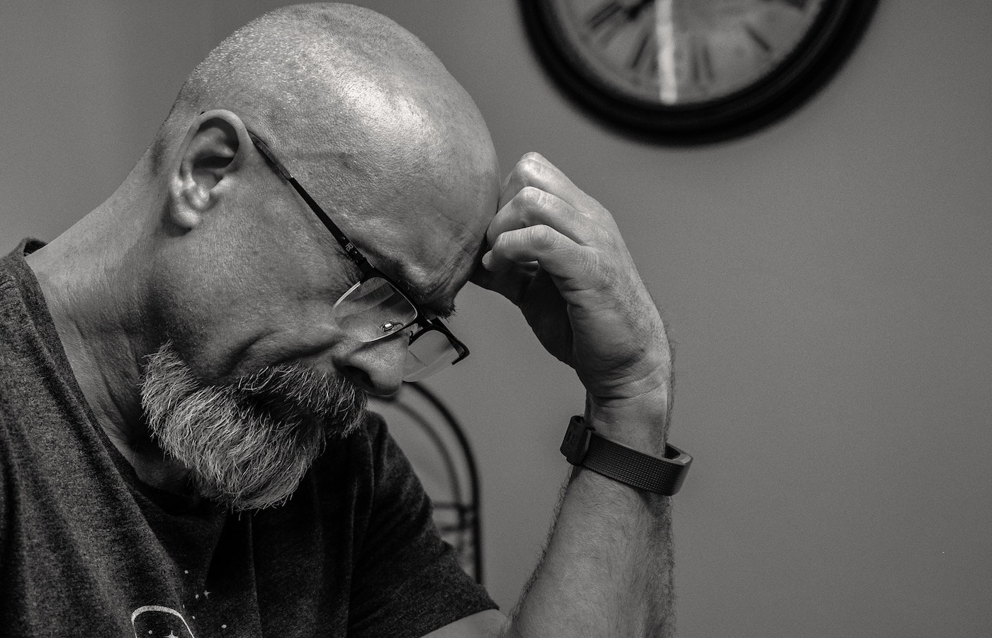How To Stop Worrying About Hair Loss Bald Handsome Man